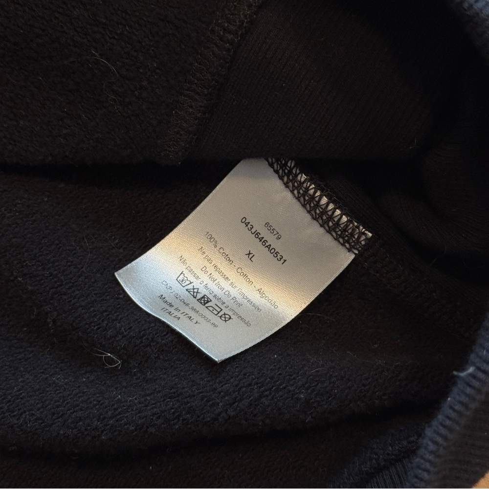 Dior Black Hoodie Sweater - Picture 5 of 6
